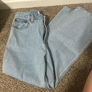 Abercrombie “the 90’s relaxed jean high rise” curve love